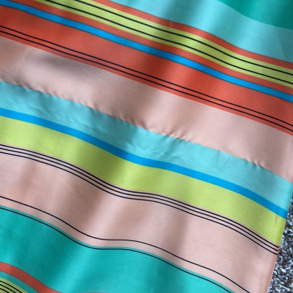 Ann Taylor halter maxi dress 0 blue bin - Picture 9 of 10